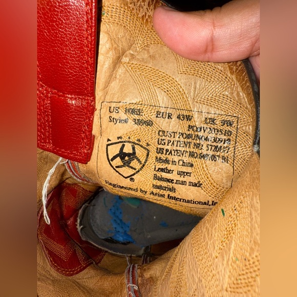 Ariat Men Boots Size 10 EE - Picture 8 of 9